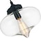 Cwi Lighting Glass 1 Light Down Mini Pendant With Clear Finish 5570P11 - Clear - alternate 4